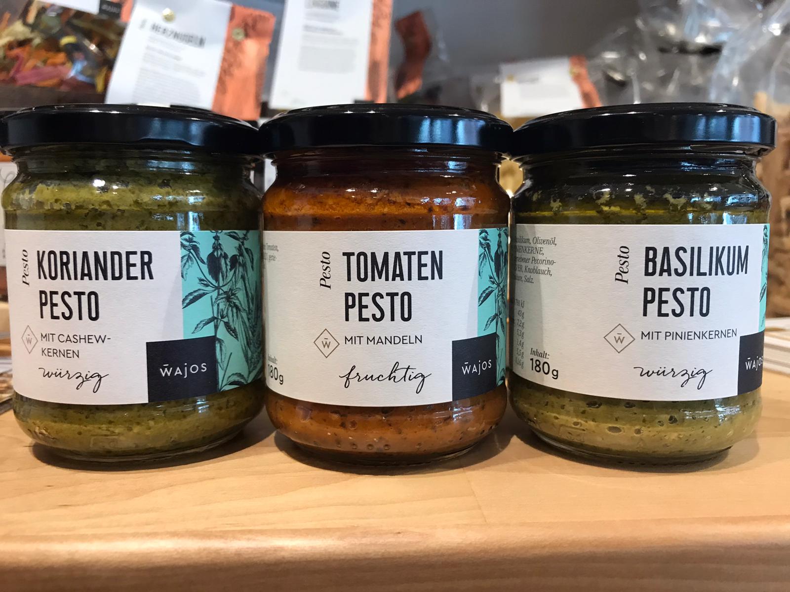 Koriander, Tomaten &amp; Basilikum Pesto - Probier Landshut